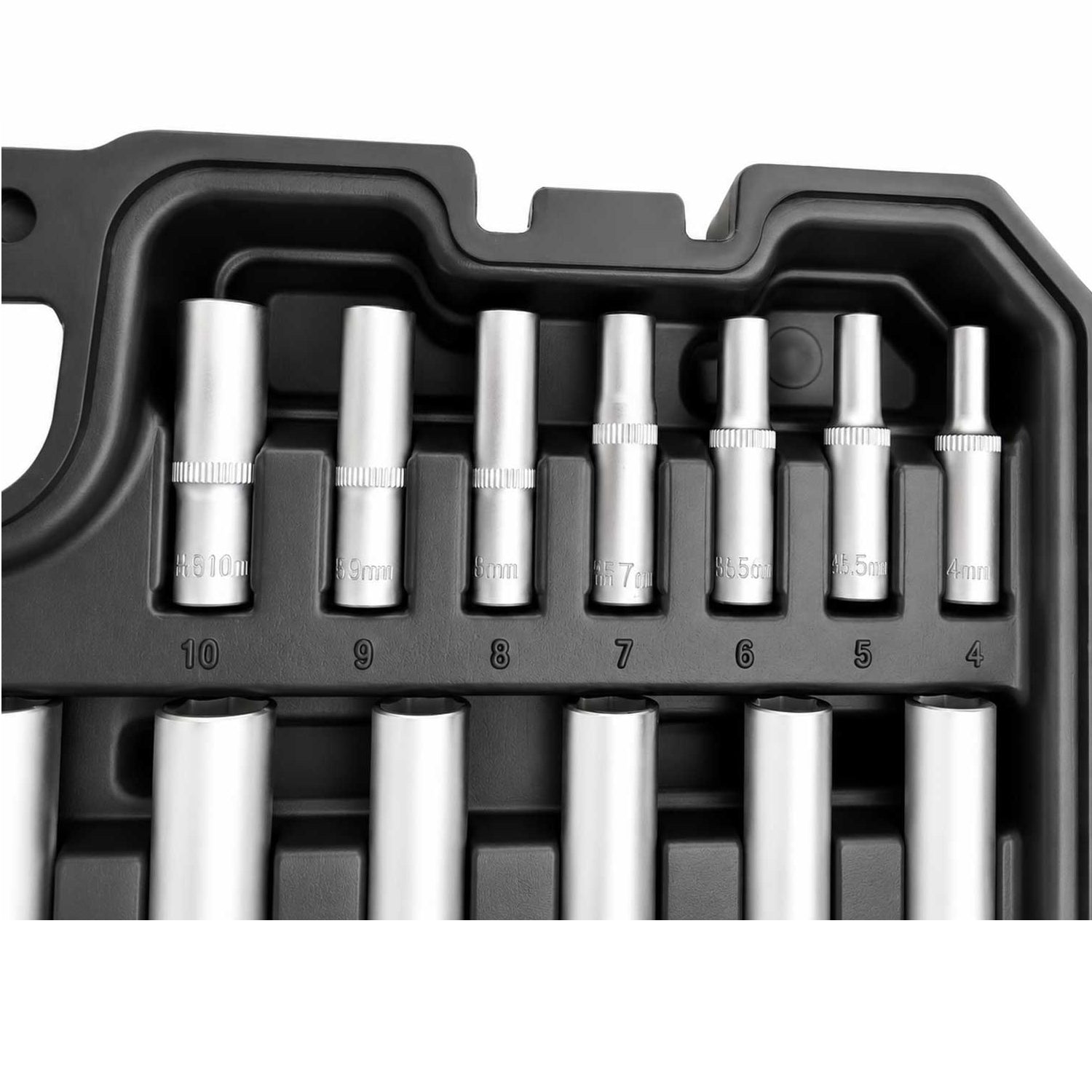 Profesionálna Gola sada náradia s nástrčnými hlavicami a račňami 1/2'' 3/8'' 1/4'', 216ks Gebo Tools
