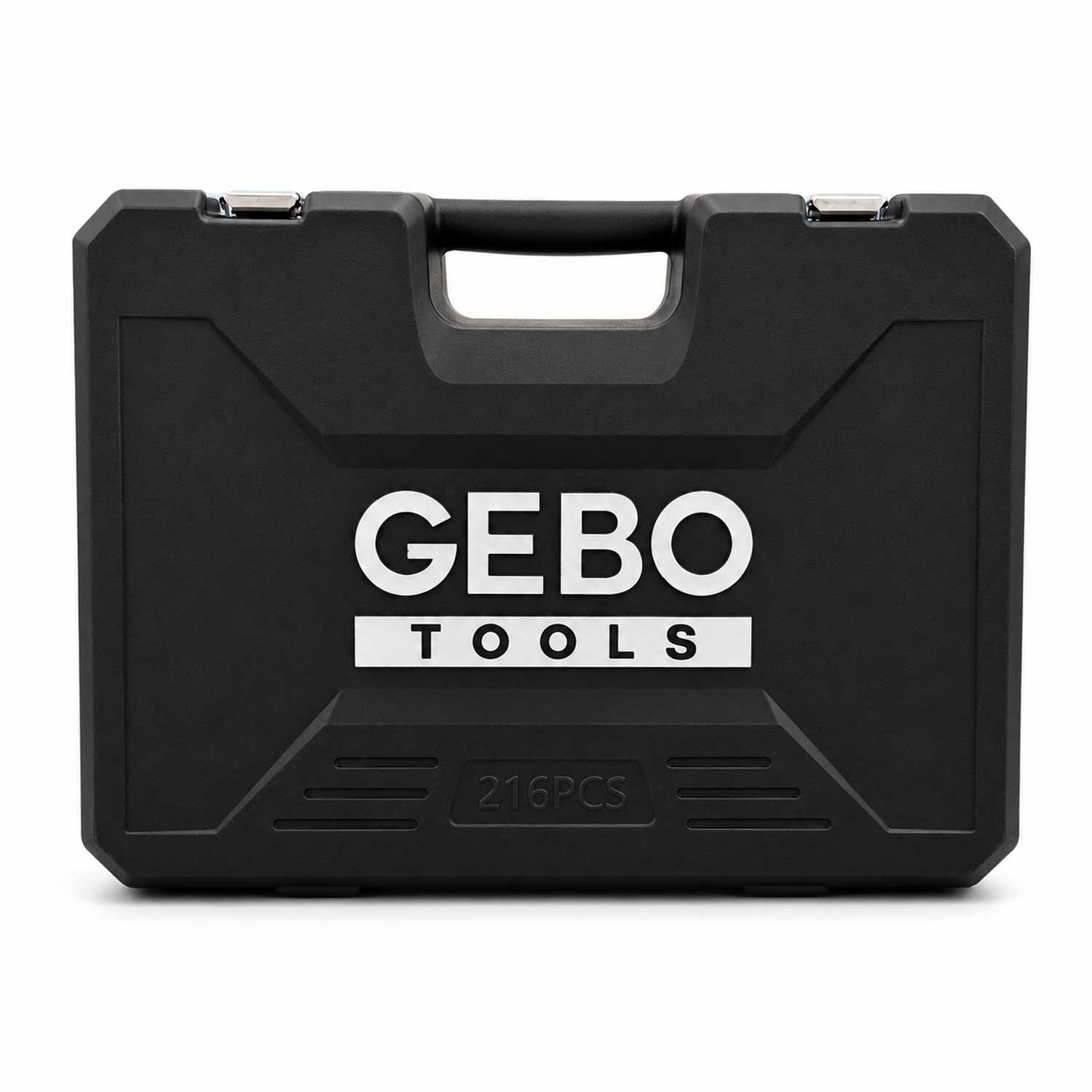 Profesionálna Gola sada náradia s nástrčnými hlavicami a račňami 1/2'' 3/8'' 1/4'', 216ks Gebo Tools