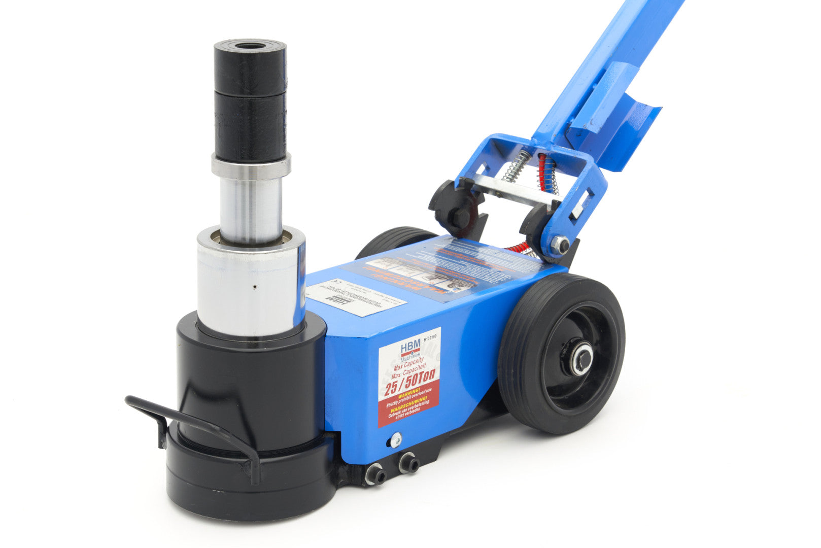 Profesionálny hydraulicko-pneumatický zdvihák 25 - 50t HBM Machines Holandsko