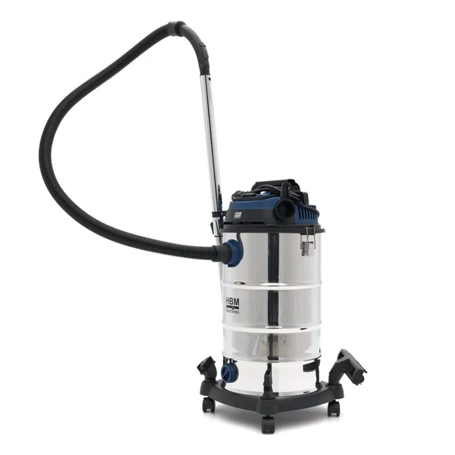 Profesionálny vysávač na suhé a mokré vysávanie, 1600W, 40l, kompaktný a tichý HBM