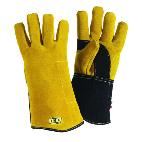 Zosilnené kožené rukavice na zváranie MIG/MAG veľkosť 11