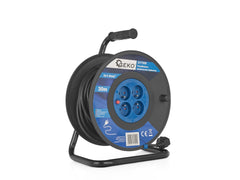 Bubnový predlžovací kábel - bubnová predlžovačka 3 x 1,5mm, 30m