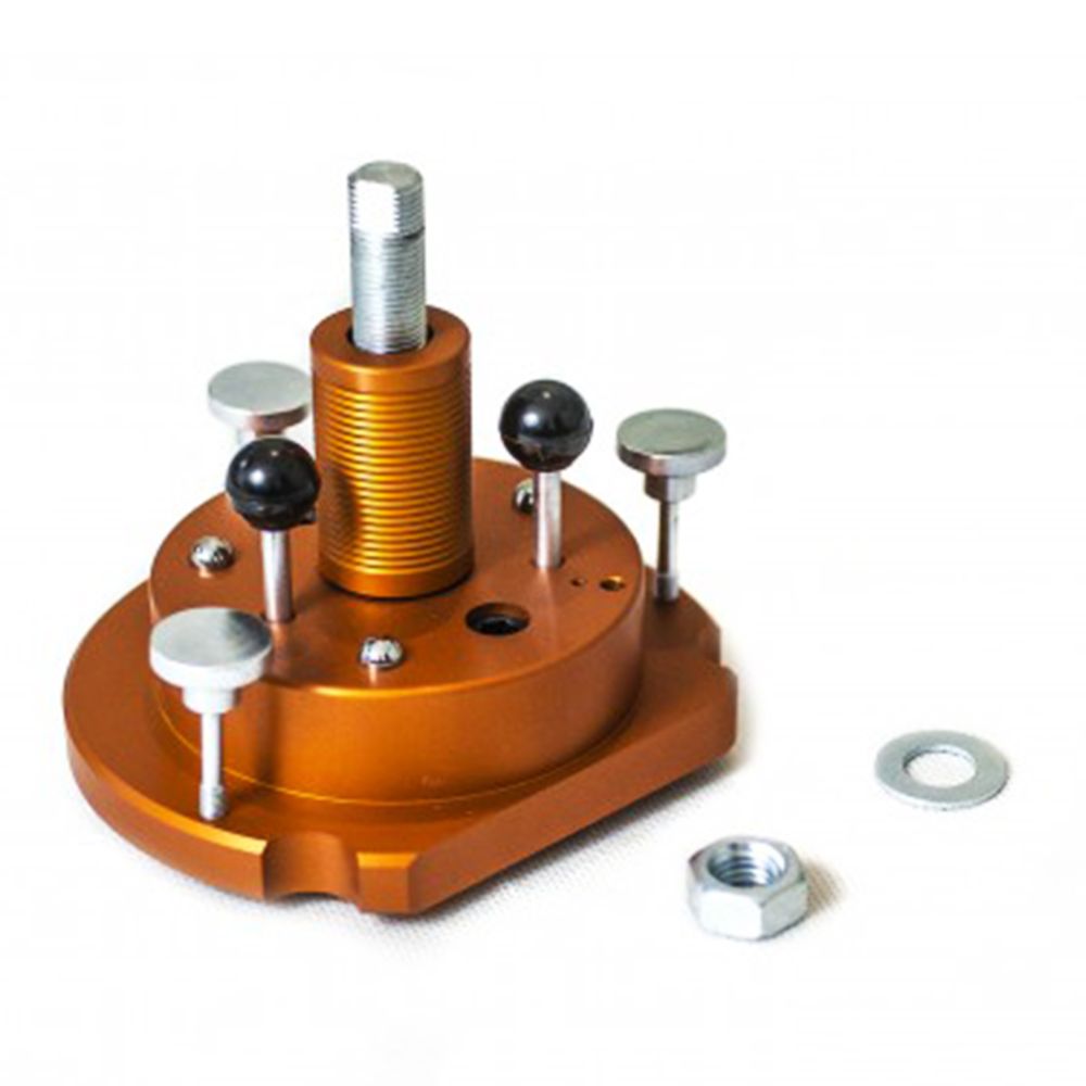 Zariadenie na montáž tesniaceho simeringu kľukového hriadeľa vw 2.5 tdi gebo