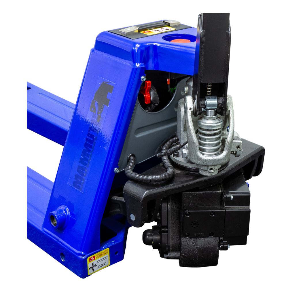 Poloelektrický paletový vozík 2000kg, 2t, 115cm