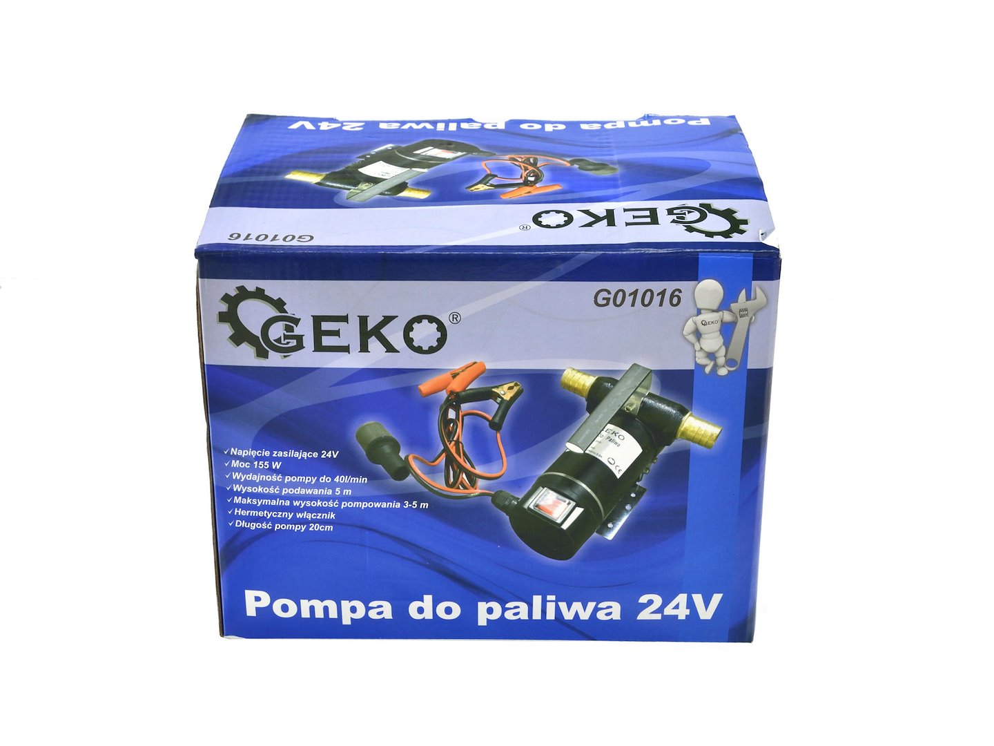 Pumpa - čerpadlo na prečerpávanie paliva 24V, so samonasávaním Geko