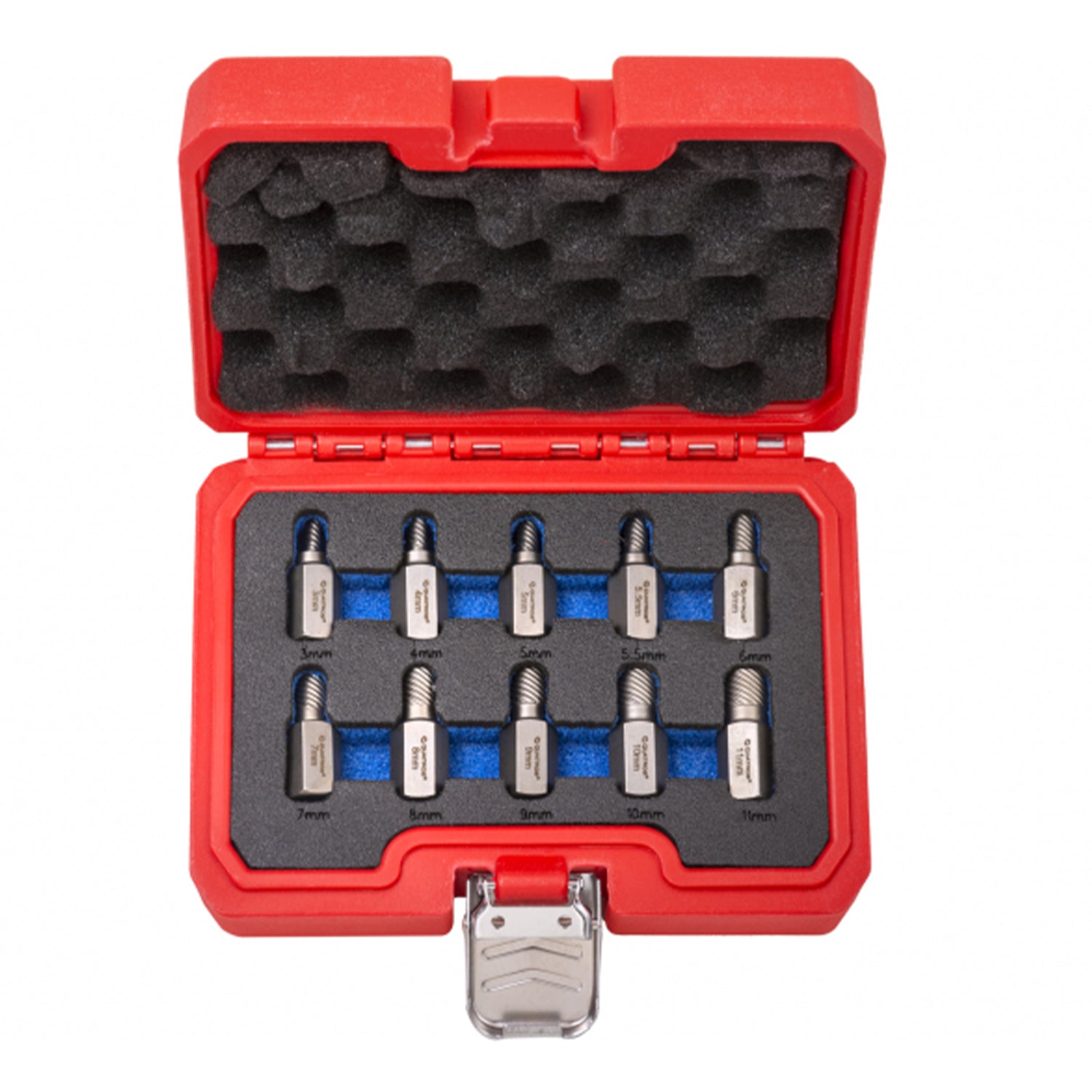 Sada extraktorov poškodených a zlomených skrutiek 10ks Quatros