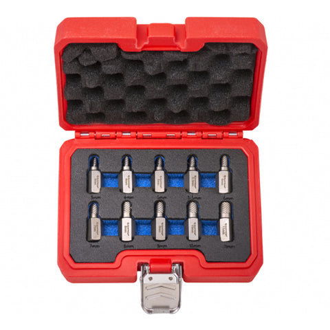 Sada extraktorov poškodených a zlomených skrutiek 10ks Quatros