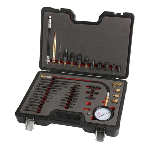Sada tester tlaku – kompresomer pre benzín a diesel 46 kusov