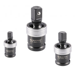 Sada rázových adaptérov s kardanovým kĺbom 1/4'', 3/8'' 1/2''