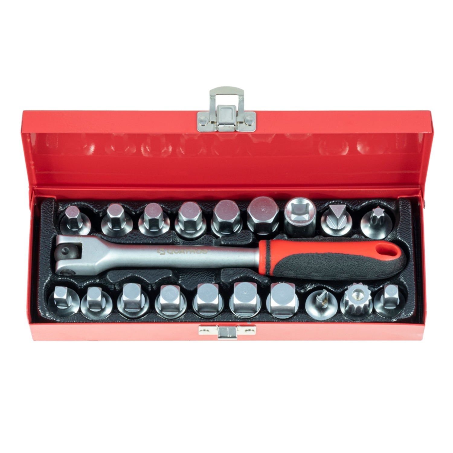 Sada kľúčov - nadstavcov na zátky olejových vaní 3/8'' 20ks