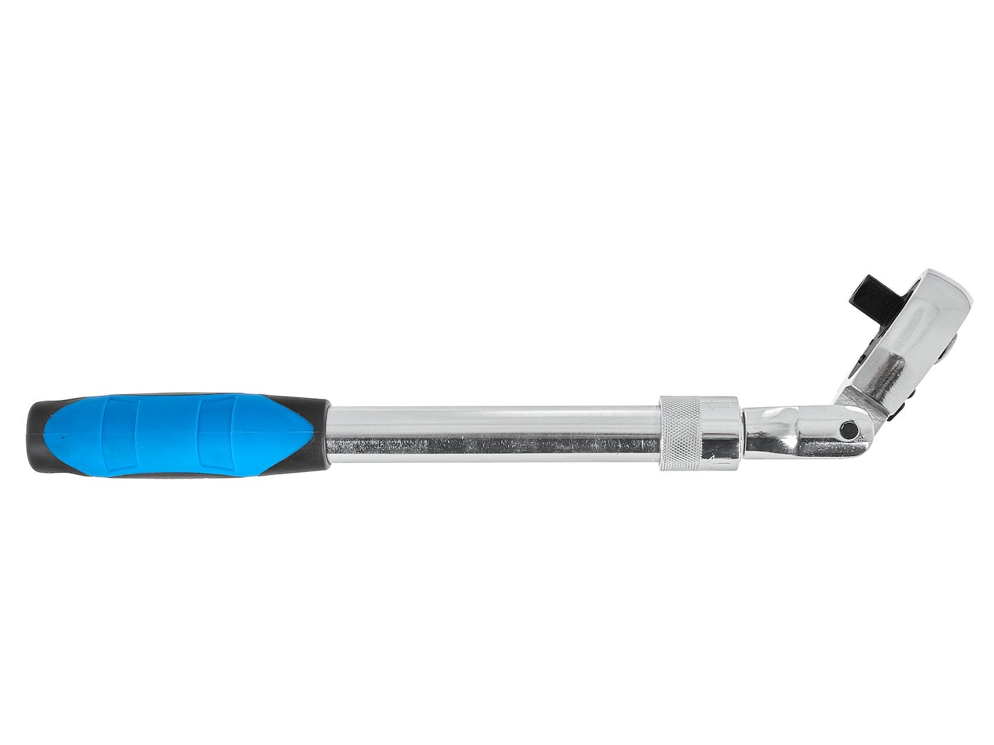 Račňa 1/2''s nastaviteľnou teleskopickou rukoväťou 370 - 510mm a kĺbovou hlavicou 72T Cr-V