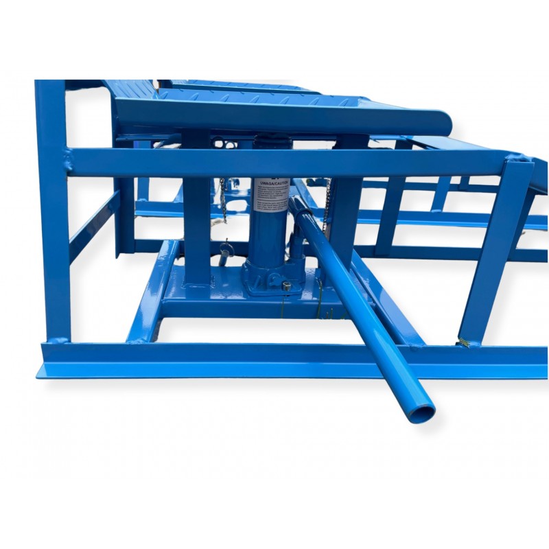 Nájazdové rampy s hydraulickým zdvihom 2t, sada 2ks, KB Global
