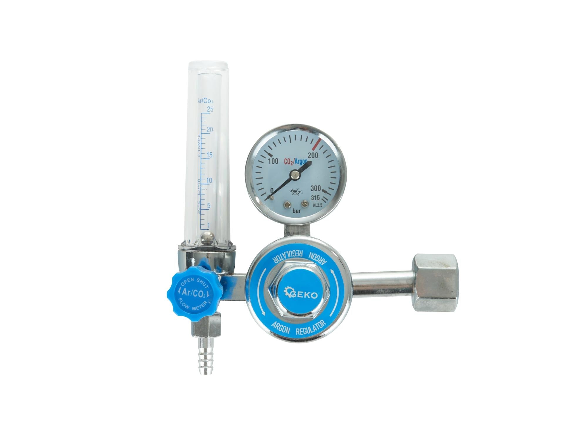 Regulátor tlaku CO2/argón s prietokomerom