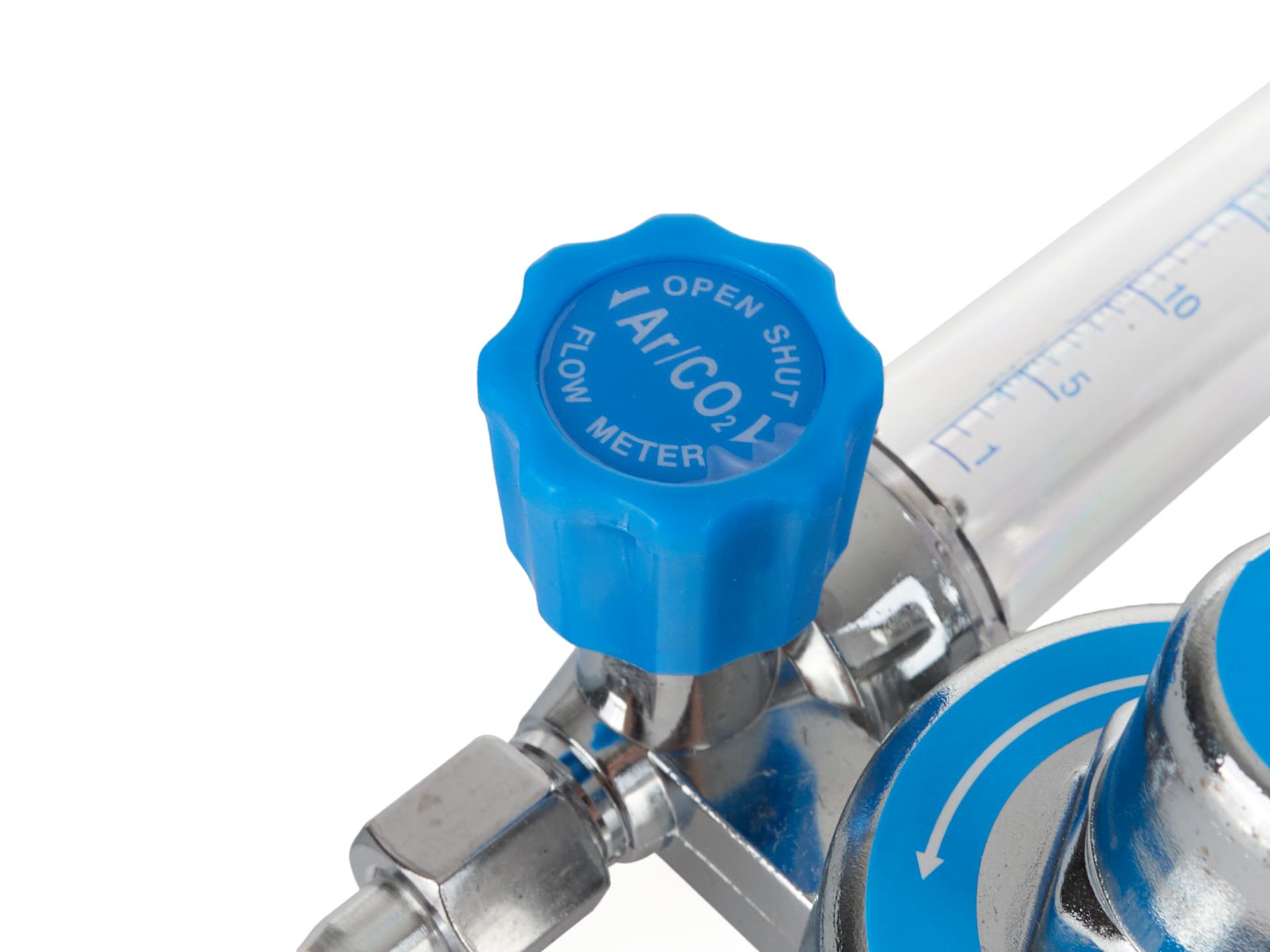 Regulátor tlaku CO2/argón s prietokomerom