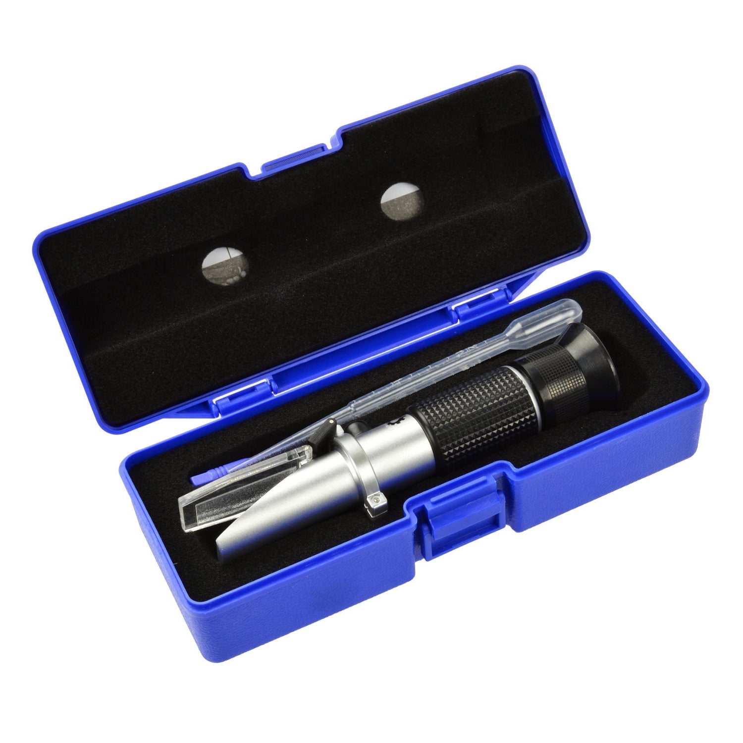 Refraktometer na nemrznúcu zmes a batériovú kyselinu