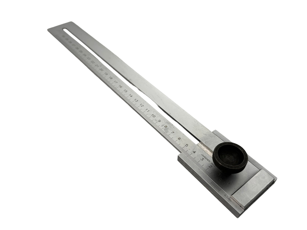 Pravítko na rysovanie rovnobežných čiar 300mm, Gebo Tools