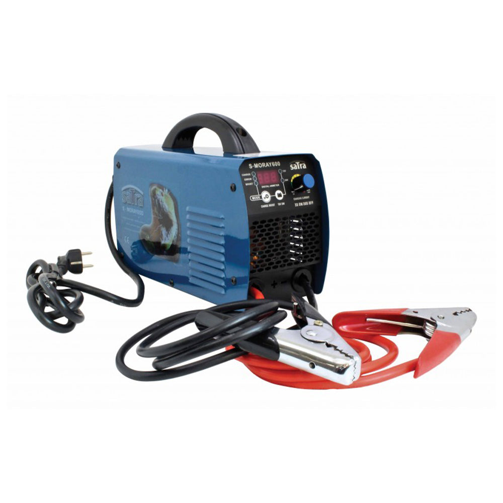 Štartovací robot 550a a nabíjačka batérií 5–80a satra