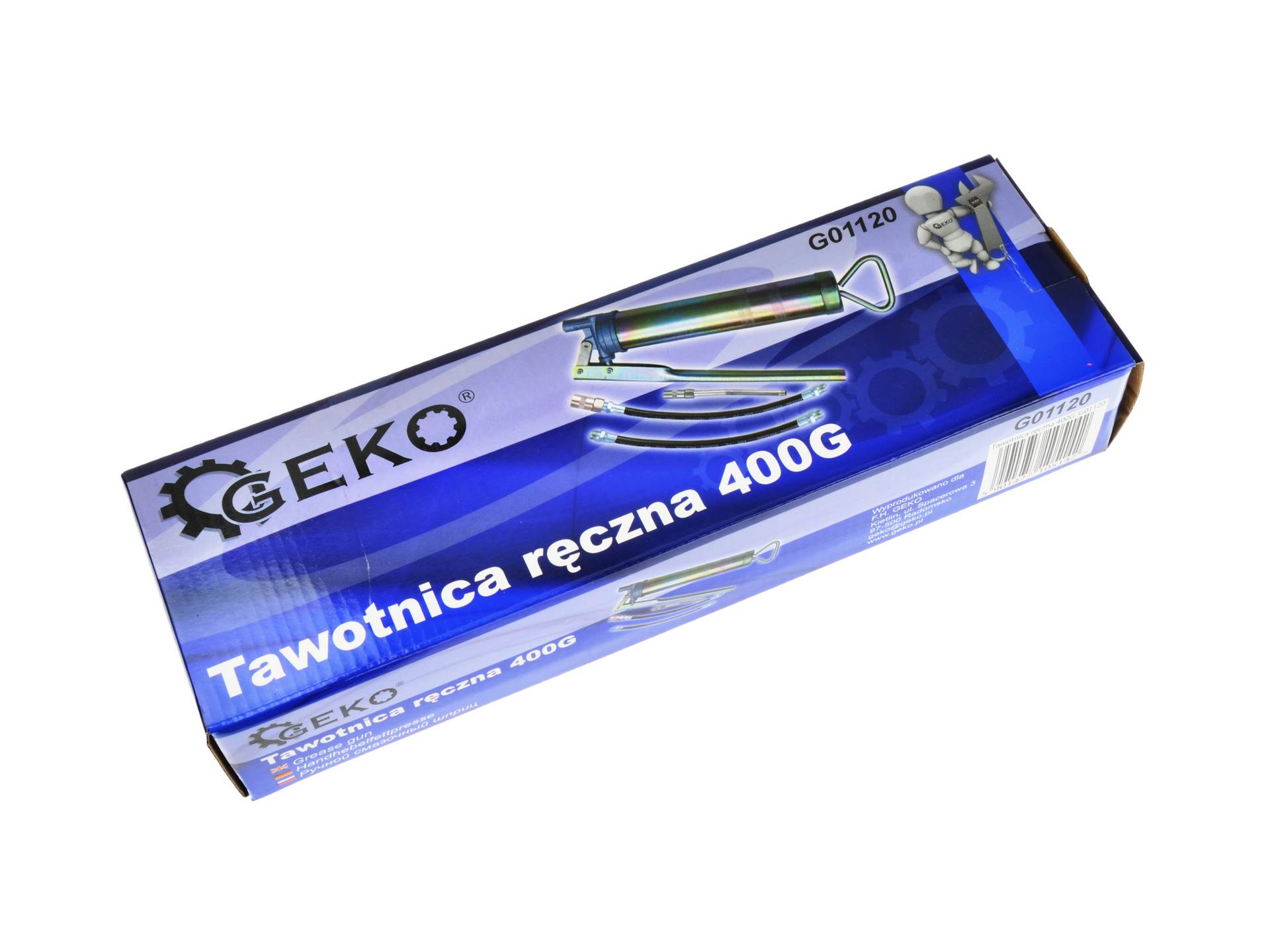 Ručný mazací lis - páková maznica 400ml