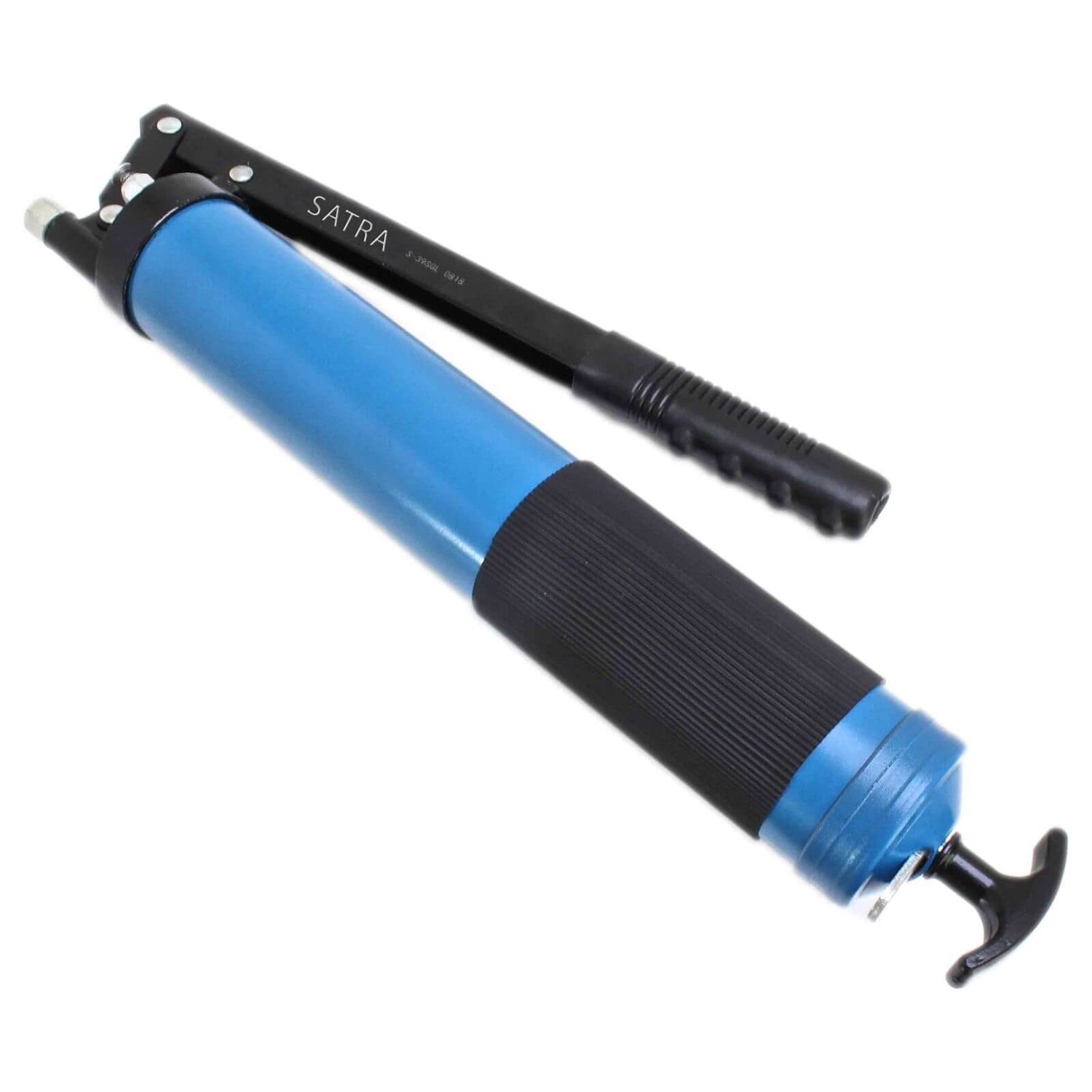 Ručný mazací lis - páková maznica s 2 tryskami a 2 hadicami, 500 ml, Satra