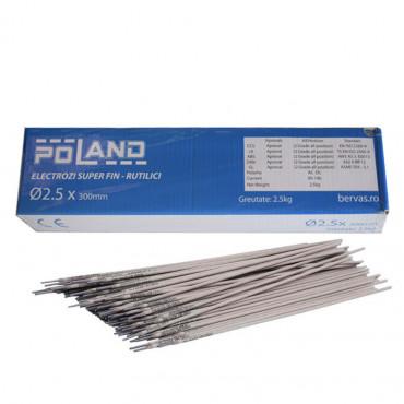 Rutilové elektródy Poland 2,5mm / 2,5kg