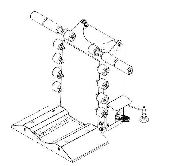 Zdvíhacie zariadenie na kolesá pre vyvažovačky kolies, nosnosť 70kg