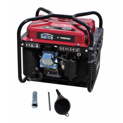 Invertorový benzínový generátor - elektrocentrála 2kW, 119cm3, 230V Satra