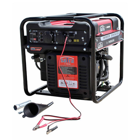 Invertorový benzínový generátor - elektrocentrála 3,5kW, 212 cm3, 230V Satra
