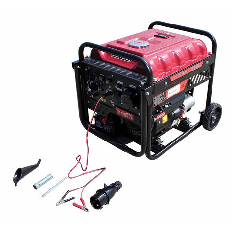 Invertorový benzínový generátor - elektrocentrála 5kW, 236 cm3, 230V Satra