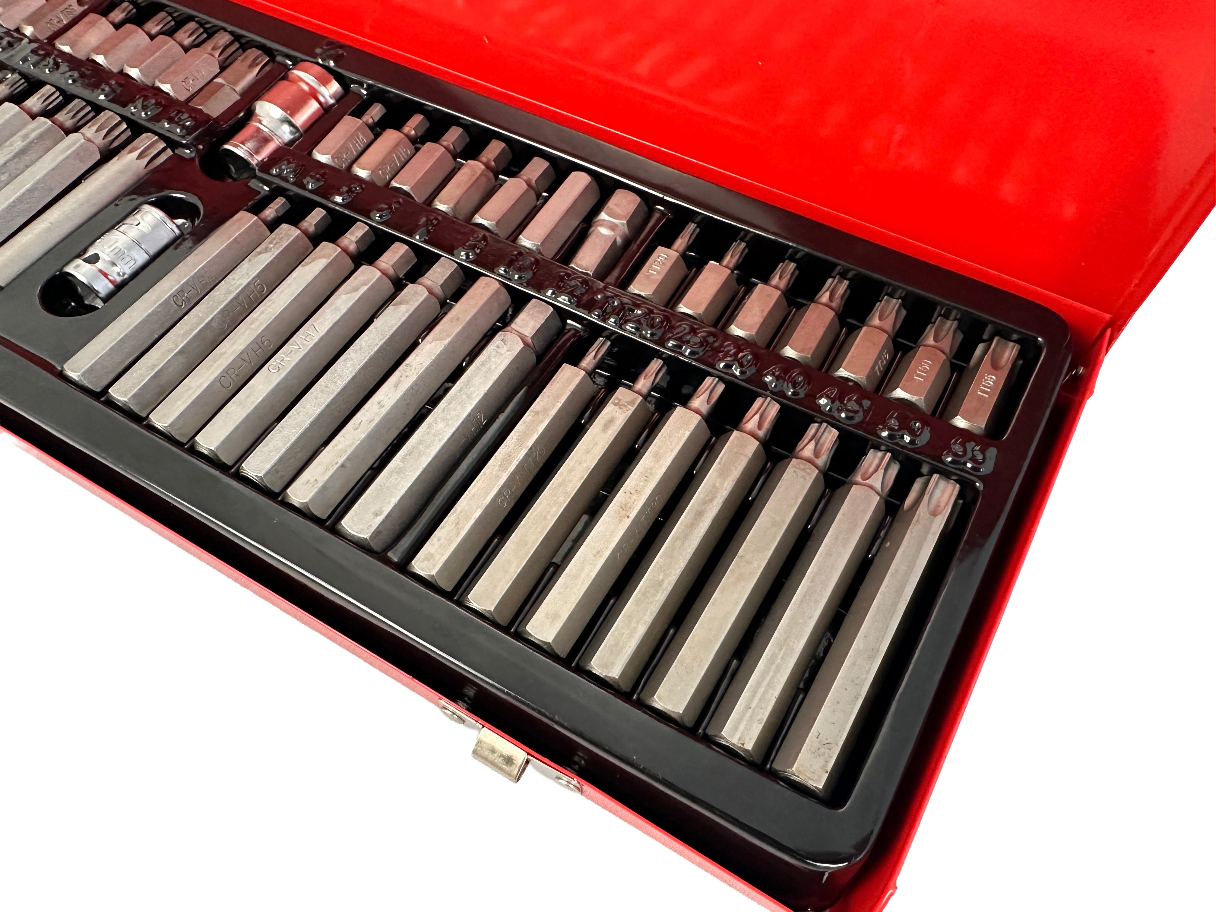 Sada bitov Hex, Torx, Torx s otvorom a XZN, 54ks, Gebo Tools