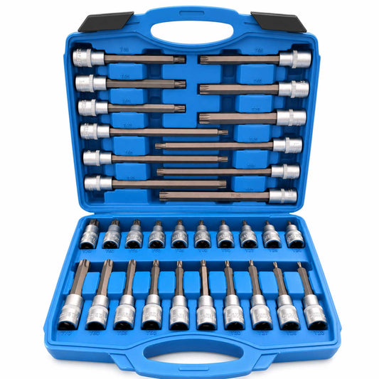 Sada dlhých bitov Torx 1/2'' 32ks, Gebo Tools