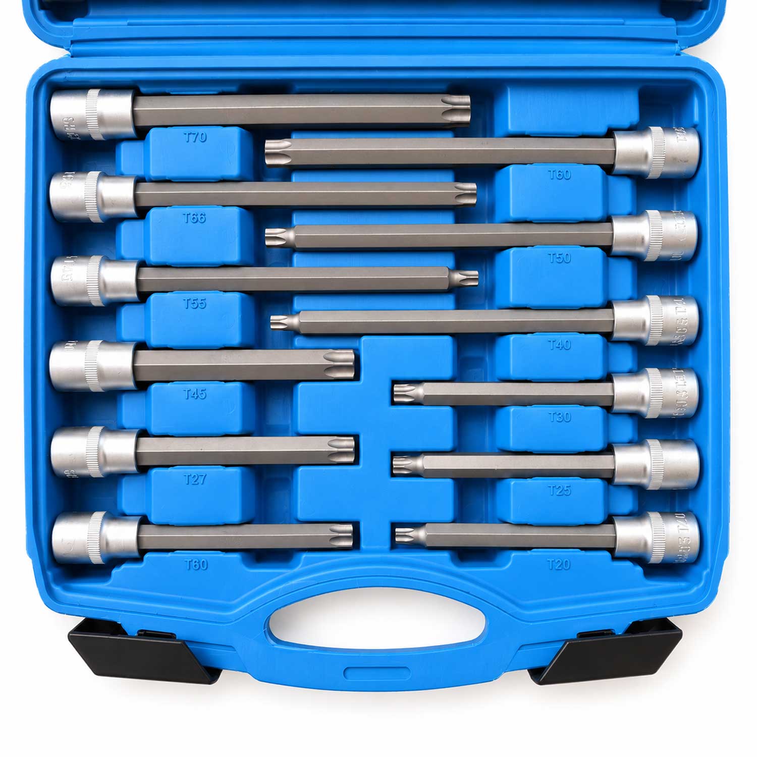 Sada dlhých bitov Torx 1/2'' 32ks, Gebo Tools
