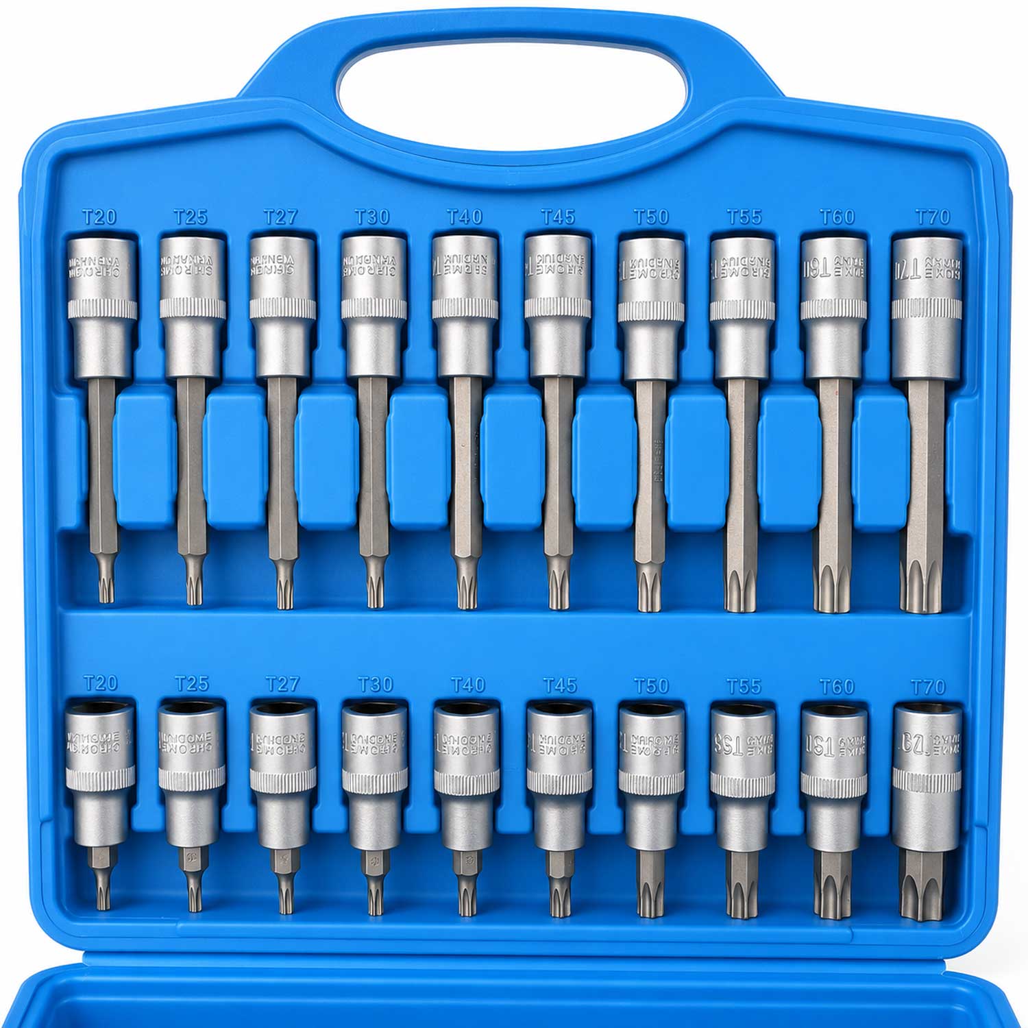 Sada dlhých bitov Torx 1/2'' 32ks, Gebo Tools