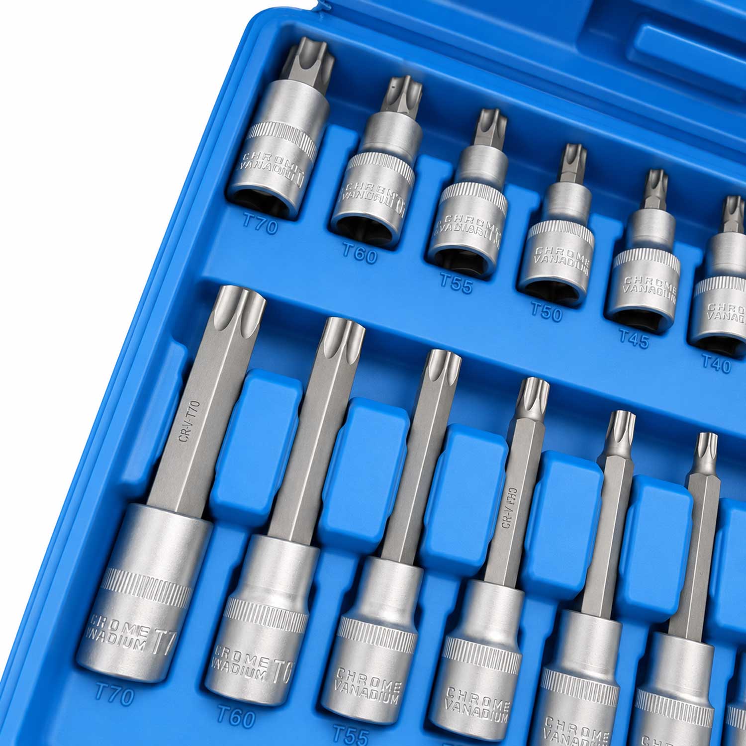 Sada dlhých bitov Torx 1/2'' 32ks, Gebo Tools