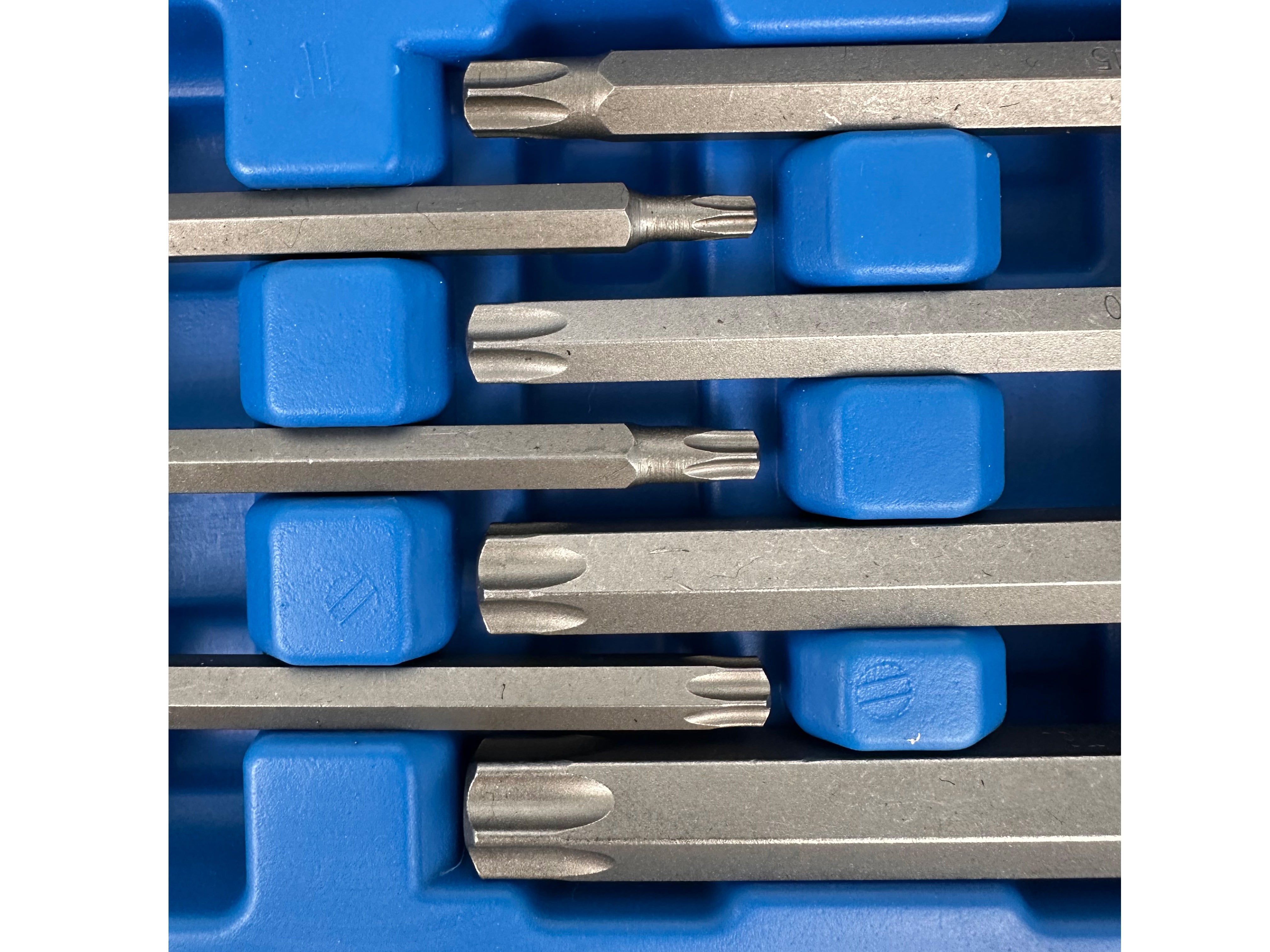 Sada dlhých Torx nástrčných kľúčov - bitov, 3/8'', 7ks Gebo Tools
