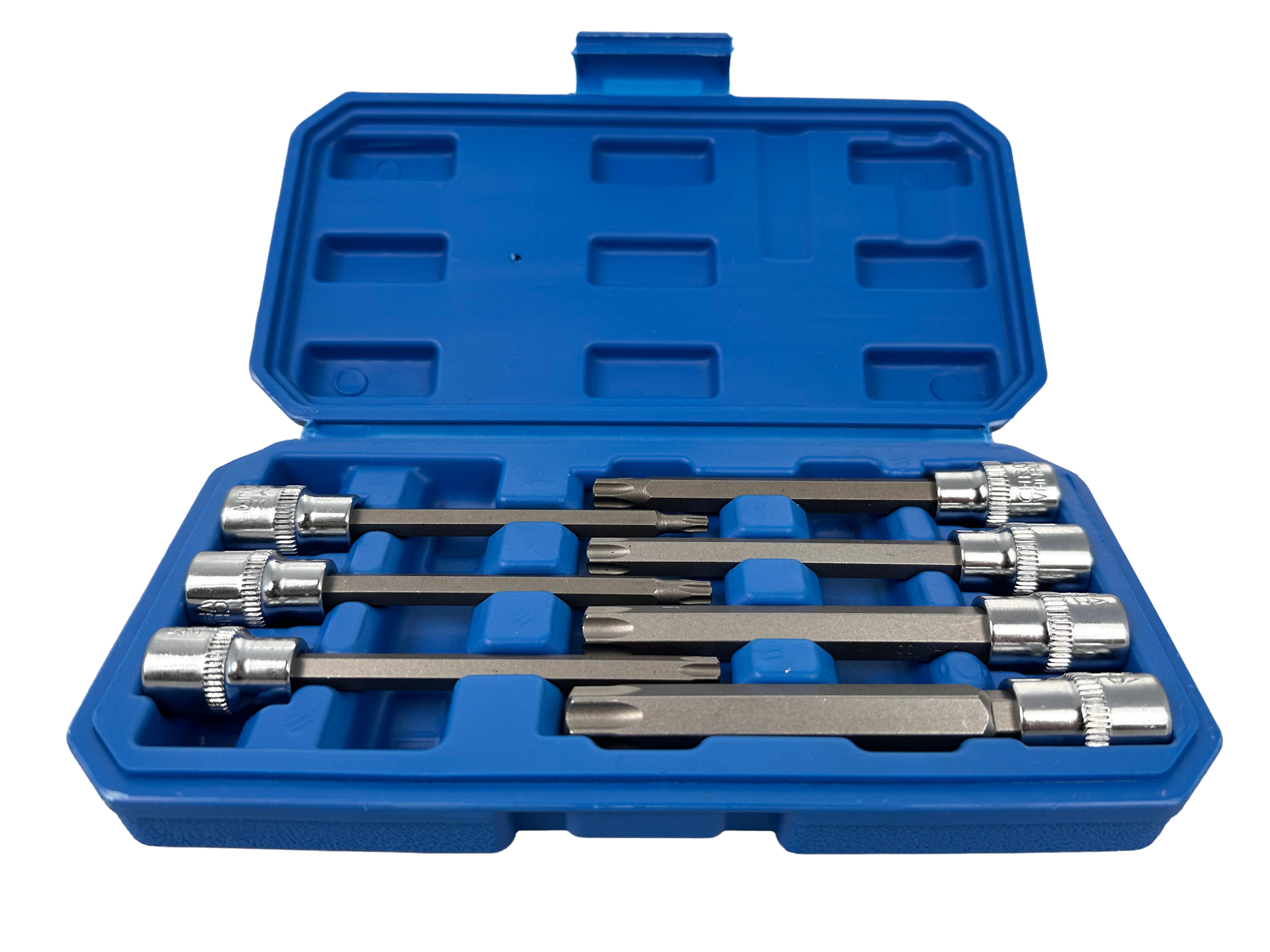 Sada dlhých Torx nástrčných kľúčov - bitov, 3/8'', 7ks Gebo Tools