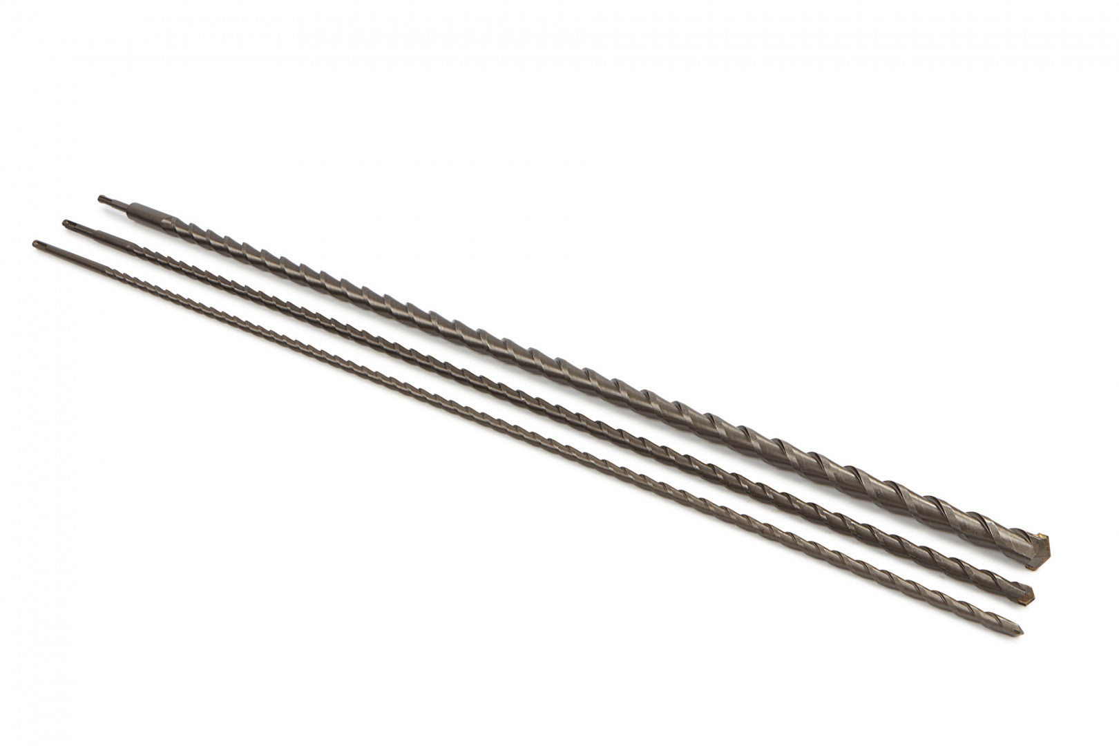 Sada dlhých vrtákov do betónu SDS Plus 12, 16, 24mm, 1000mm, 3ks
