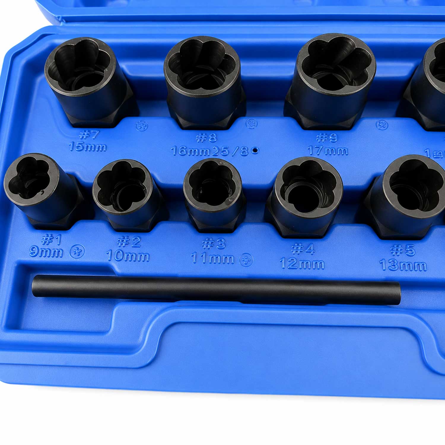 Sada hlavíc na poškodené skrutky 9 - 19mm, 1ks, Gebo Tools