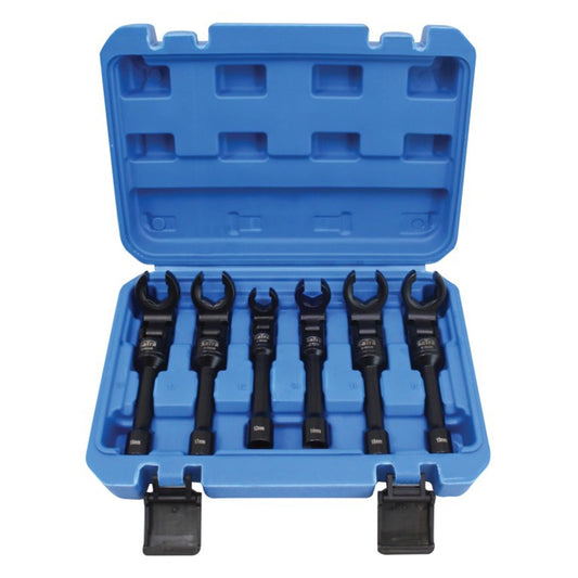 Sada kĺbových vidlicových kľúčov 3/8'' na potrubie 12 - 19mm, 6ks