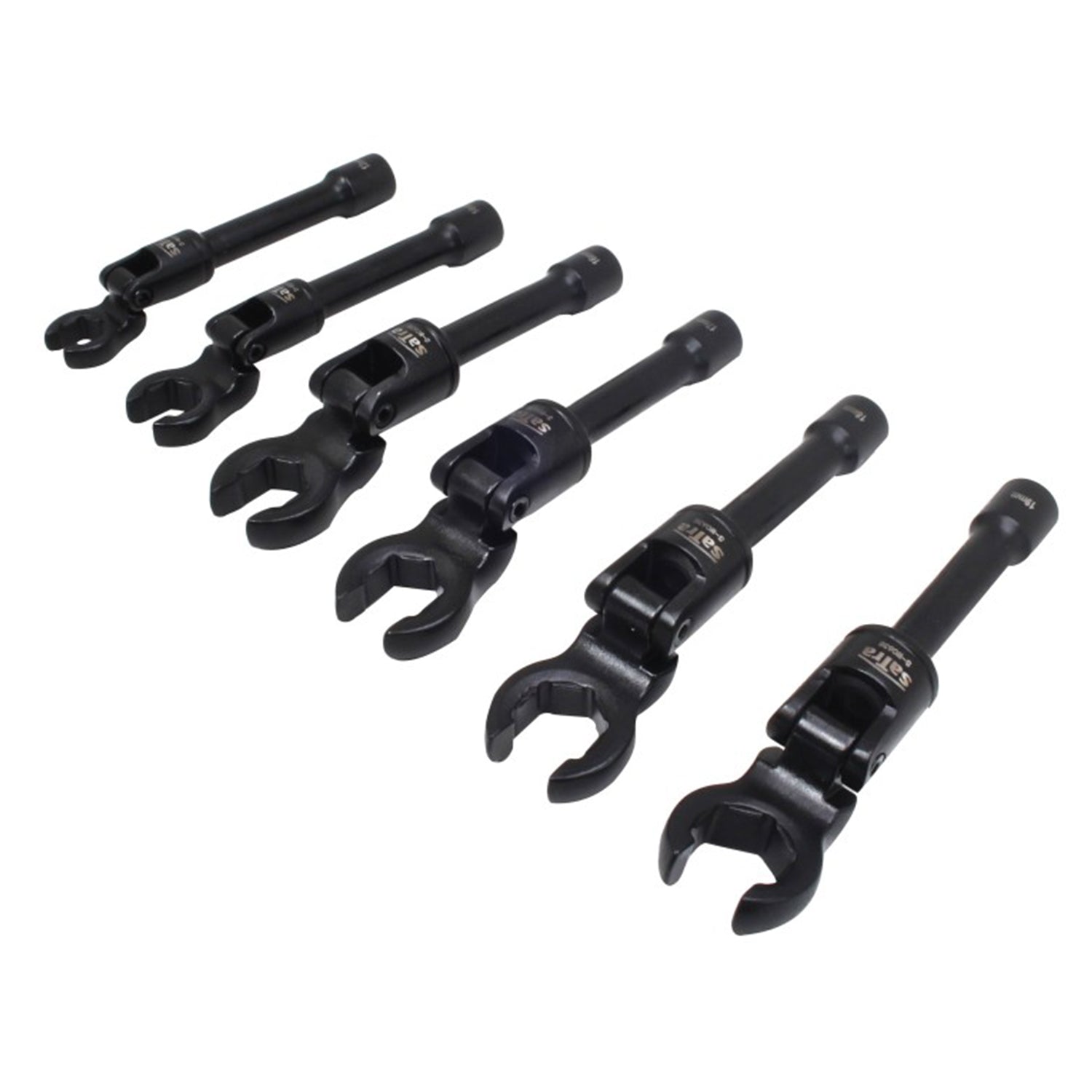 Sada kĺbových vidlicových kľúčov 3/8'' na potrubie 12 - 19mm, 6ks