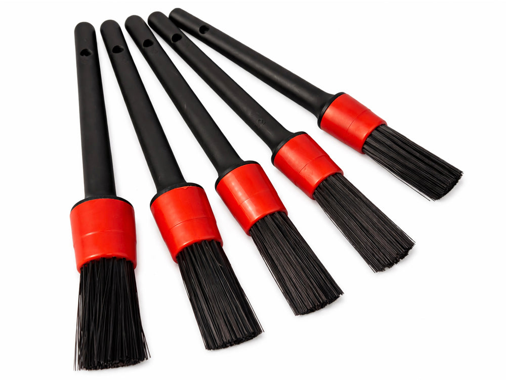 Sada kefiek na detailing - čistenie interiéru auta, 5ks Gebo Tools