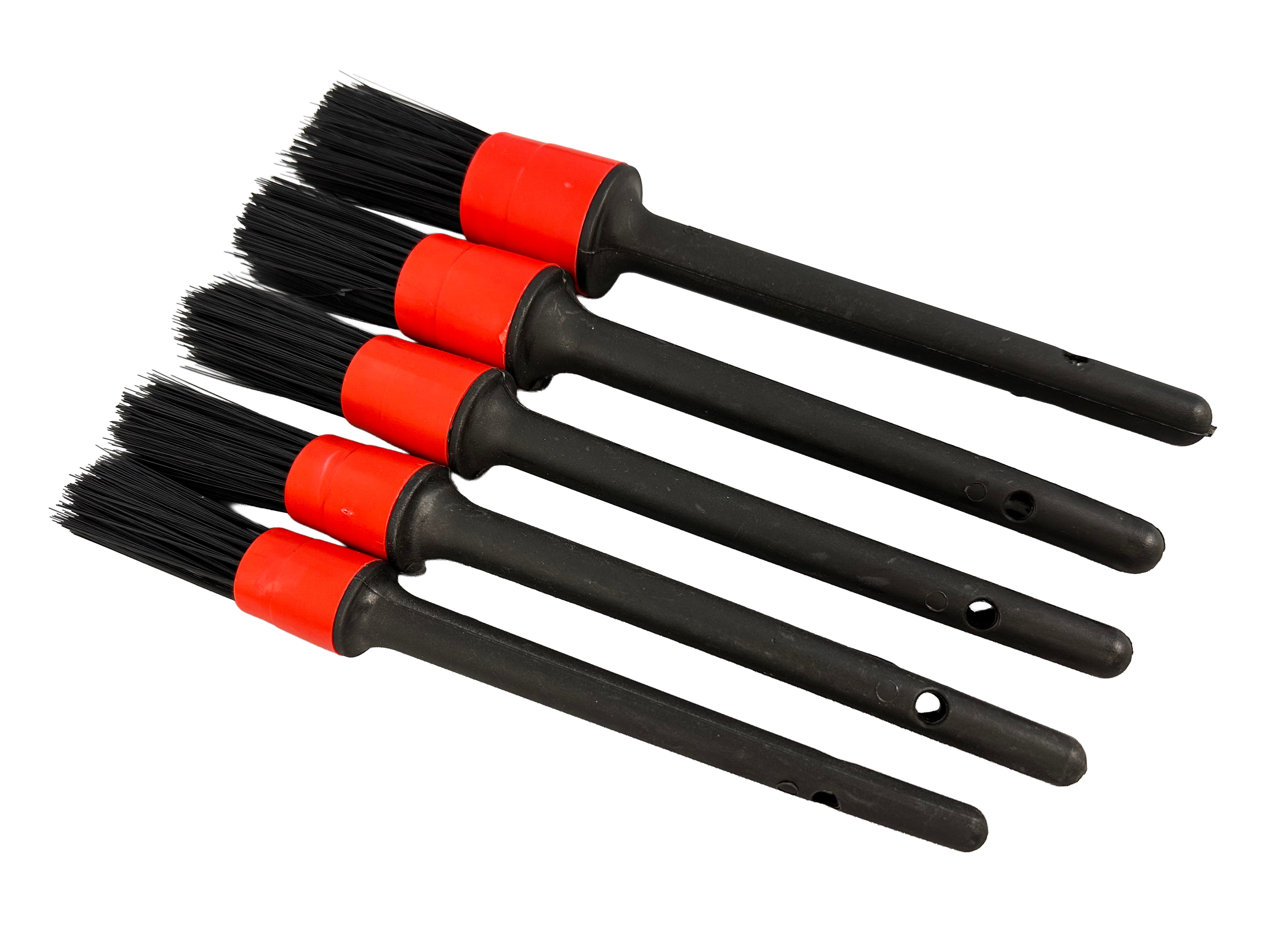 Sada kefiek na detailing - čistenie interiéru auta, 5ks Gebo Tools