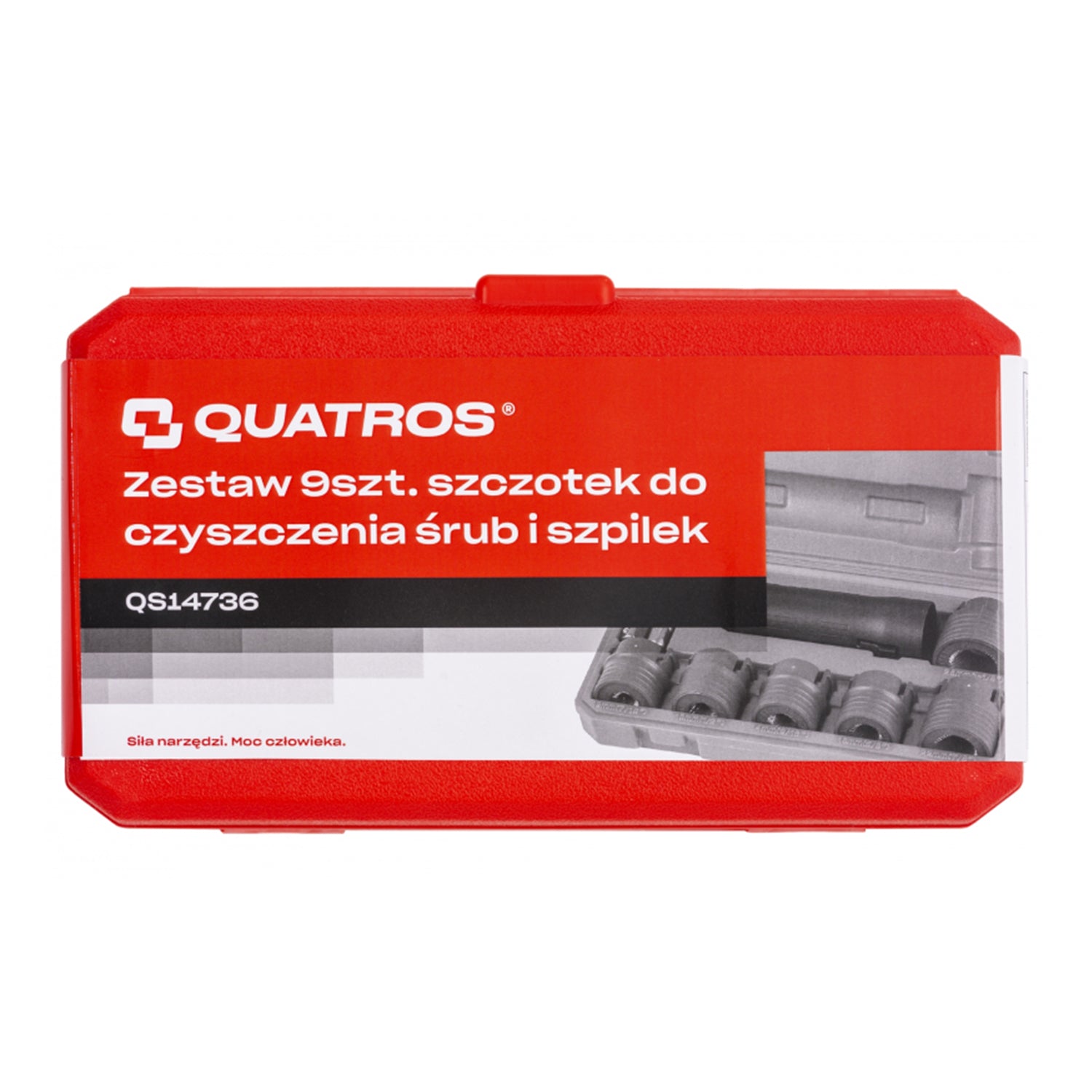 Sada kefiek na čistenie čapov, skrutiek a matíc 9ks