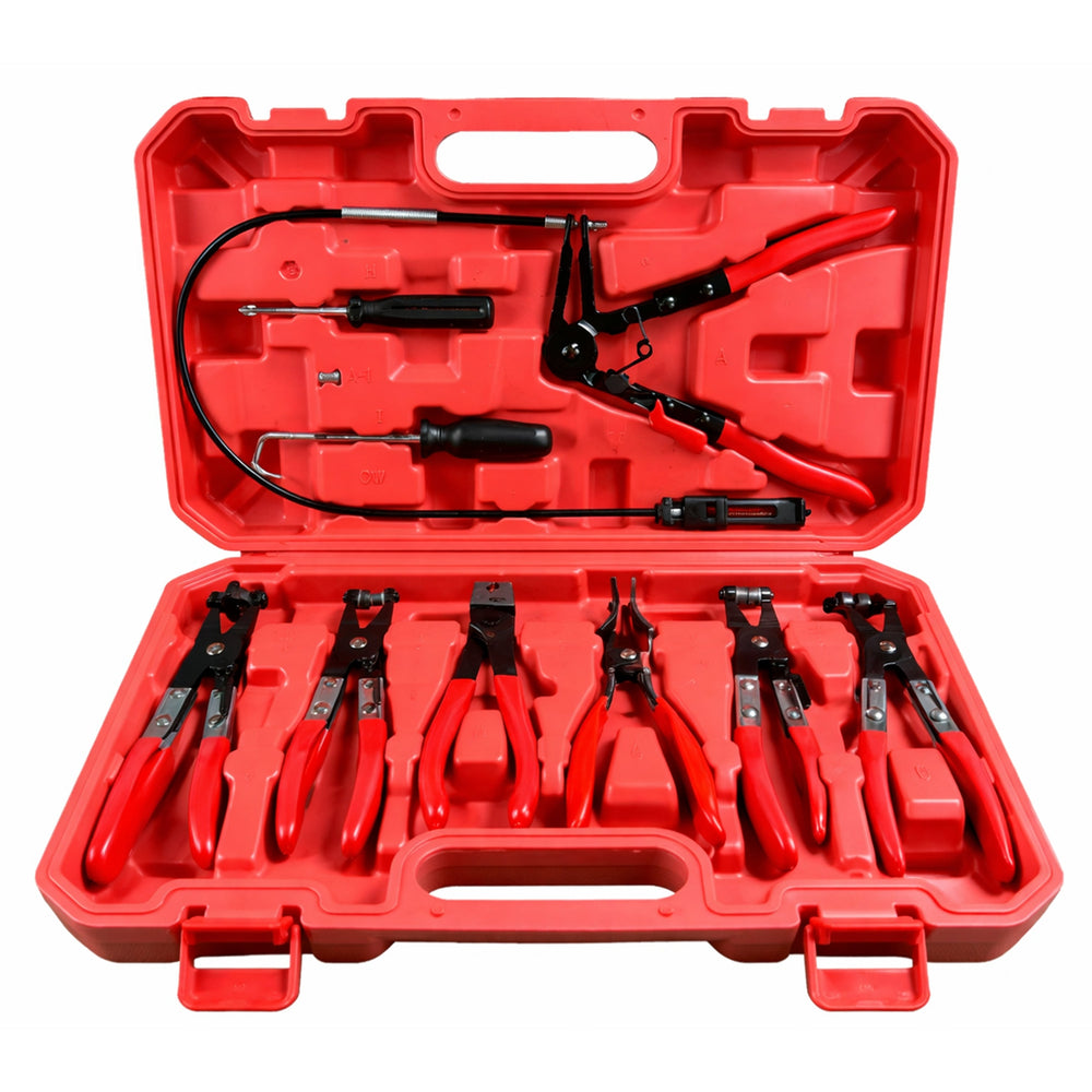 Sada klieští na hadicové spony v aute 9ks Gebo Tools