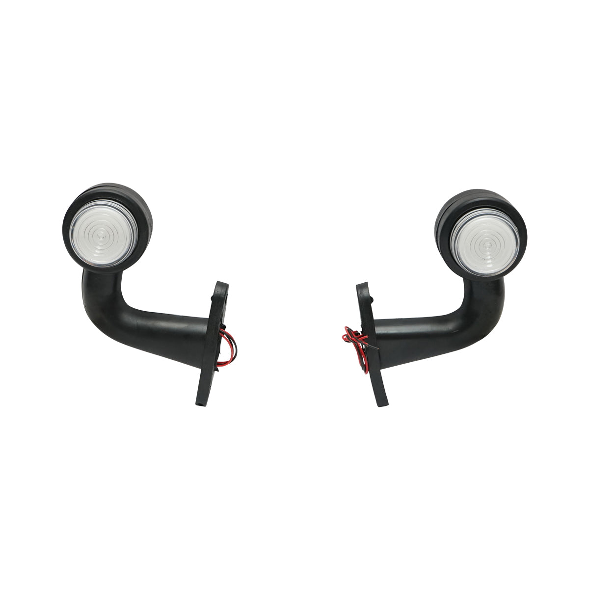 Sada LED NEON svetiel bočné, obrysové, 12-24V, červeno-biela, Breckner Germany