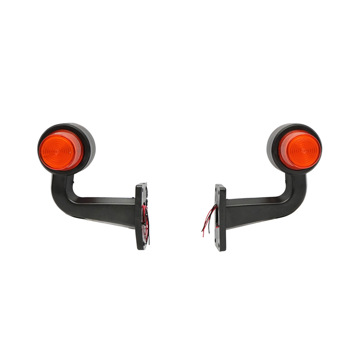 Sada LED NEON svetiel bočné, obrysové, s držiakom 12-24V, červeno-žltá, FR0148R/Y Breckner Germany