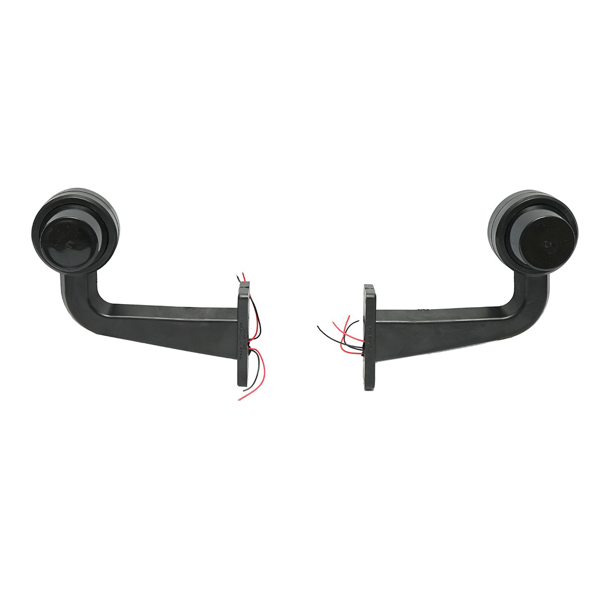 Sada LED svetiel bočné, obrysové, s držiakom, 12-24V, červeno-biela, dymové, FR0157 Breckner Germany