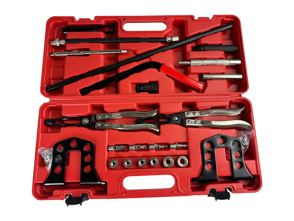 Sada na montáž a demontáž ventilov, adaptéry pre tesniace a vodiace puzdrá, Gebo Tools