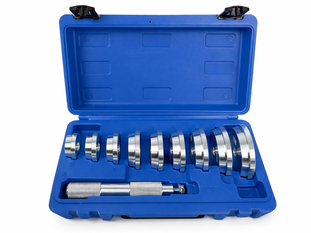Sada na montáž ložísk a tesnení - axiálne lisovacie dosky 40 - 81mm Gebo Tools