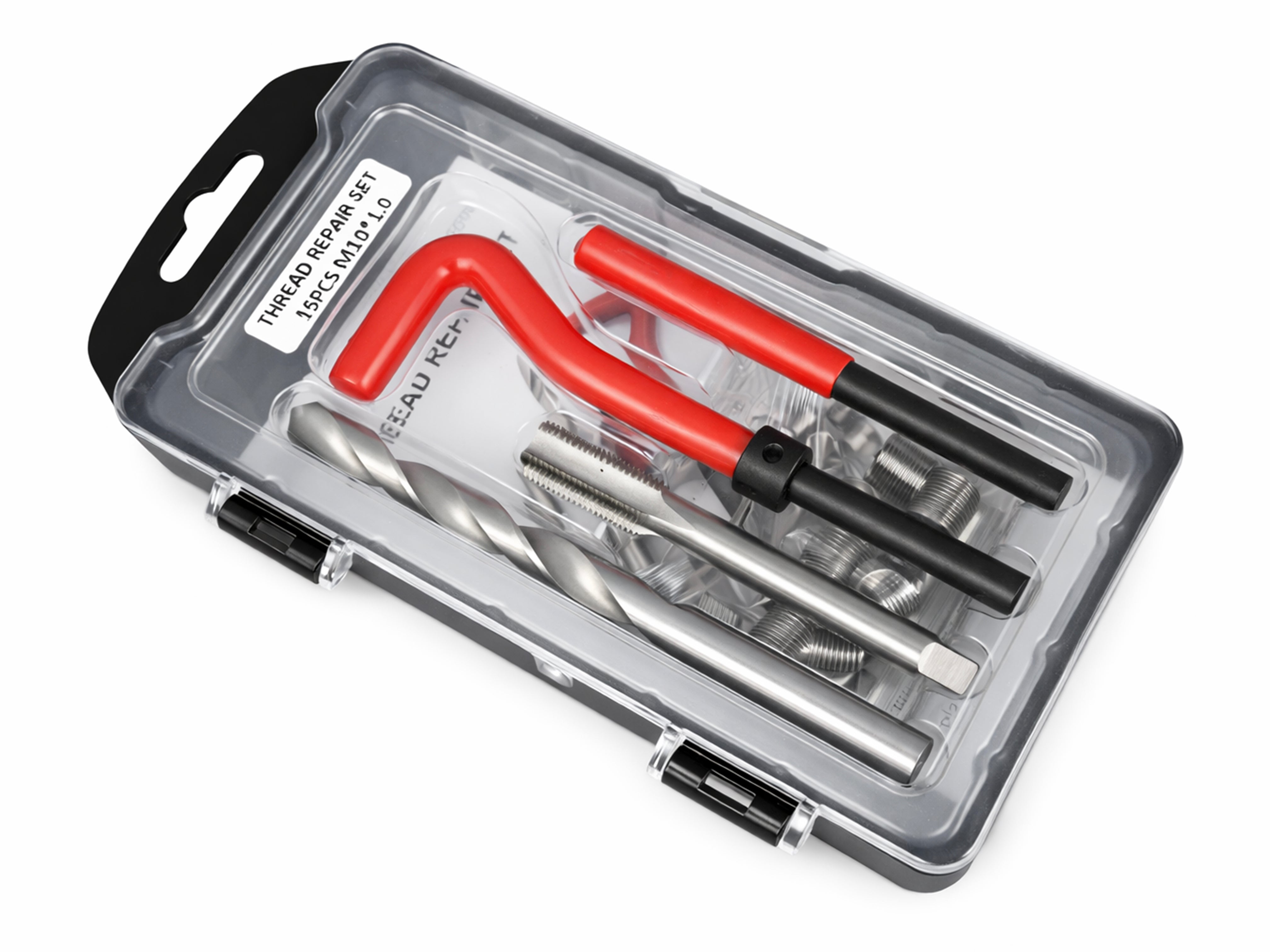 Sada na opravu závitov M10 x 1,0, Gebo Tools