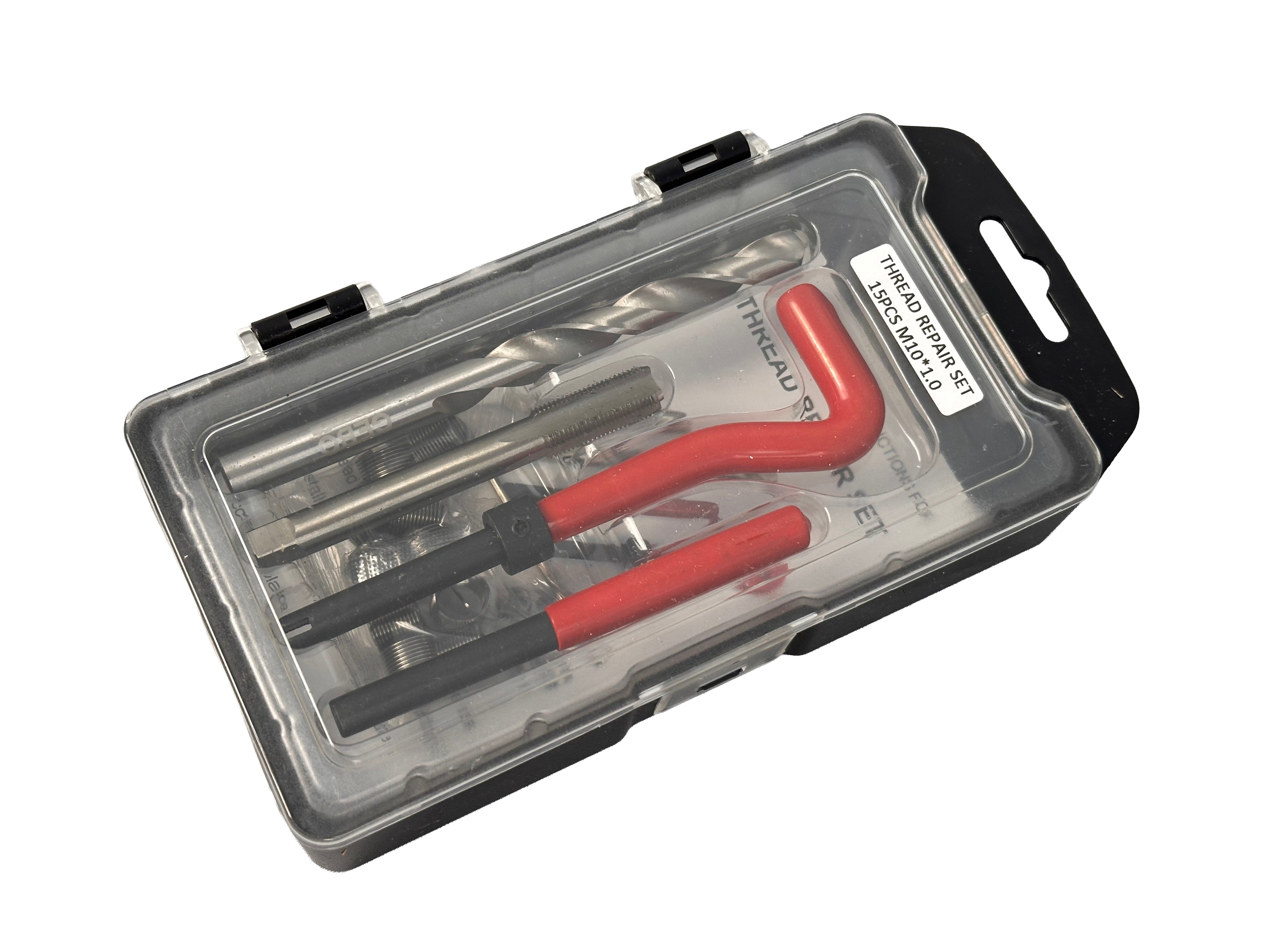 Sada na opravu závitov M10 x 1,0, Gebo Tools